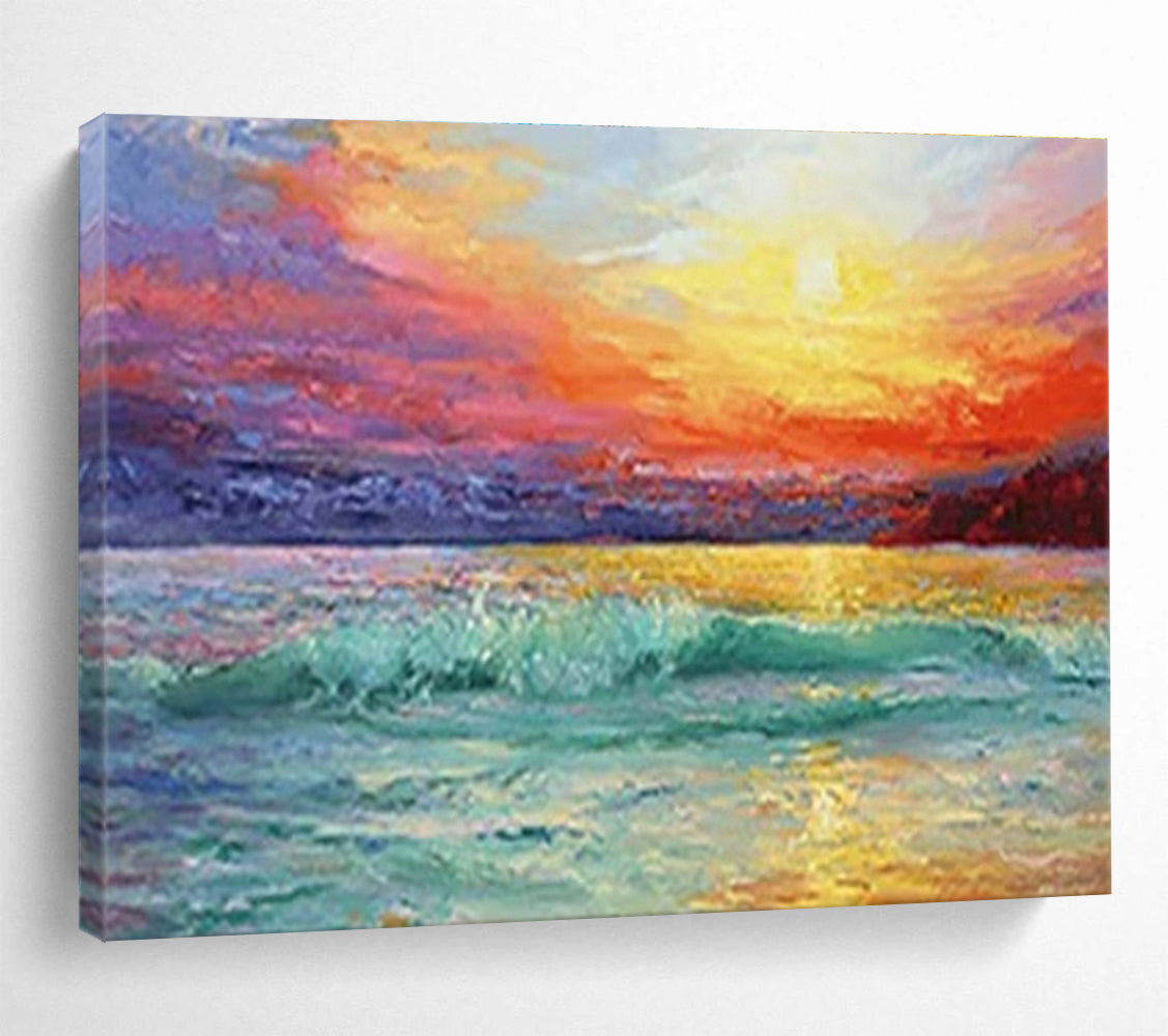 Big Custom Hand-Painted Abstract Art for Home Theaters DLZ3276