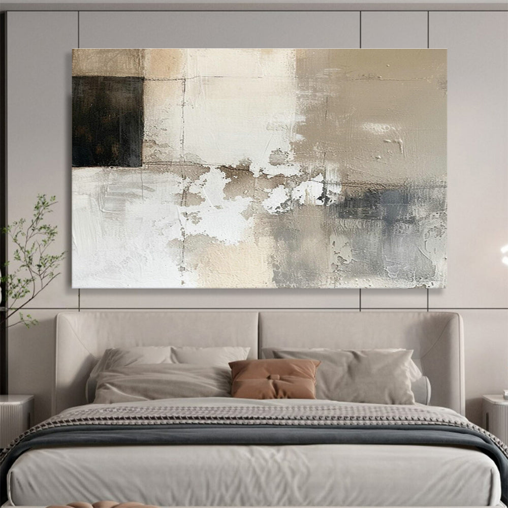 Oversized Custom Abstract Hand Painting for Online Fitness Platform Studio DLZ2888