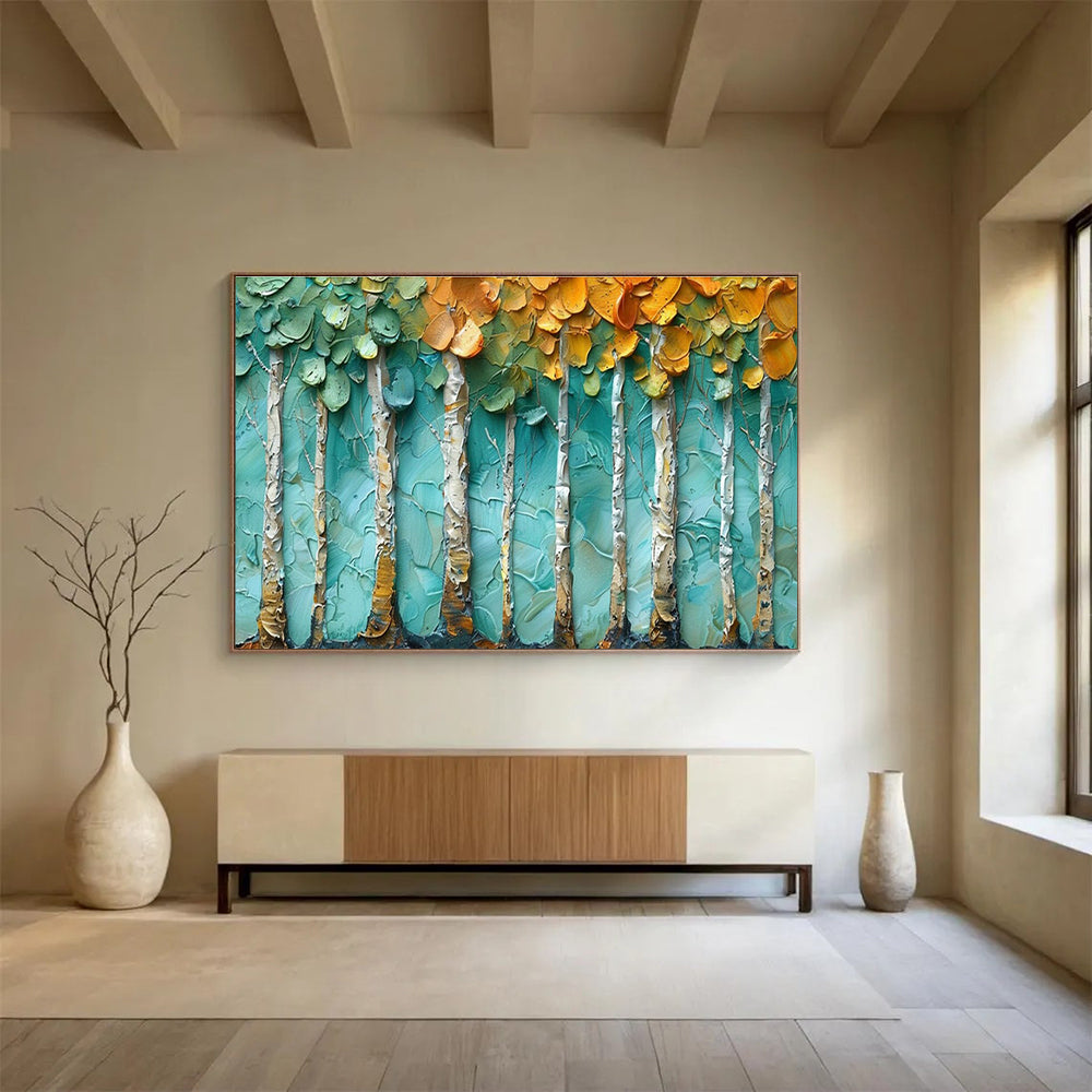 Oversized Custom Hand-Painted Abstract Art for Antarctic Marine Mammal Population Genetics and Evolution Research Station DLZ3206
