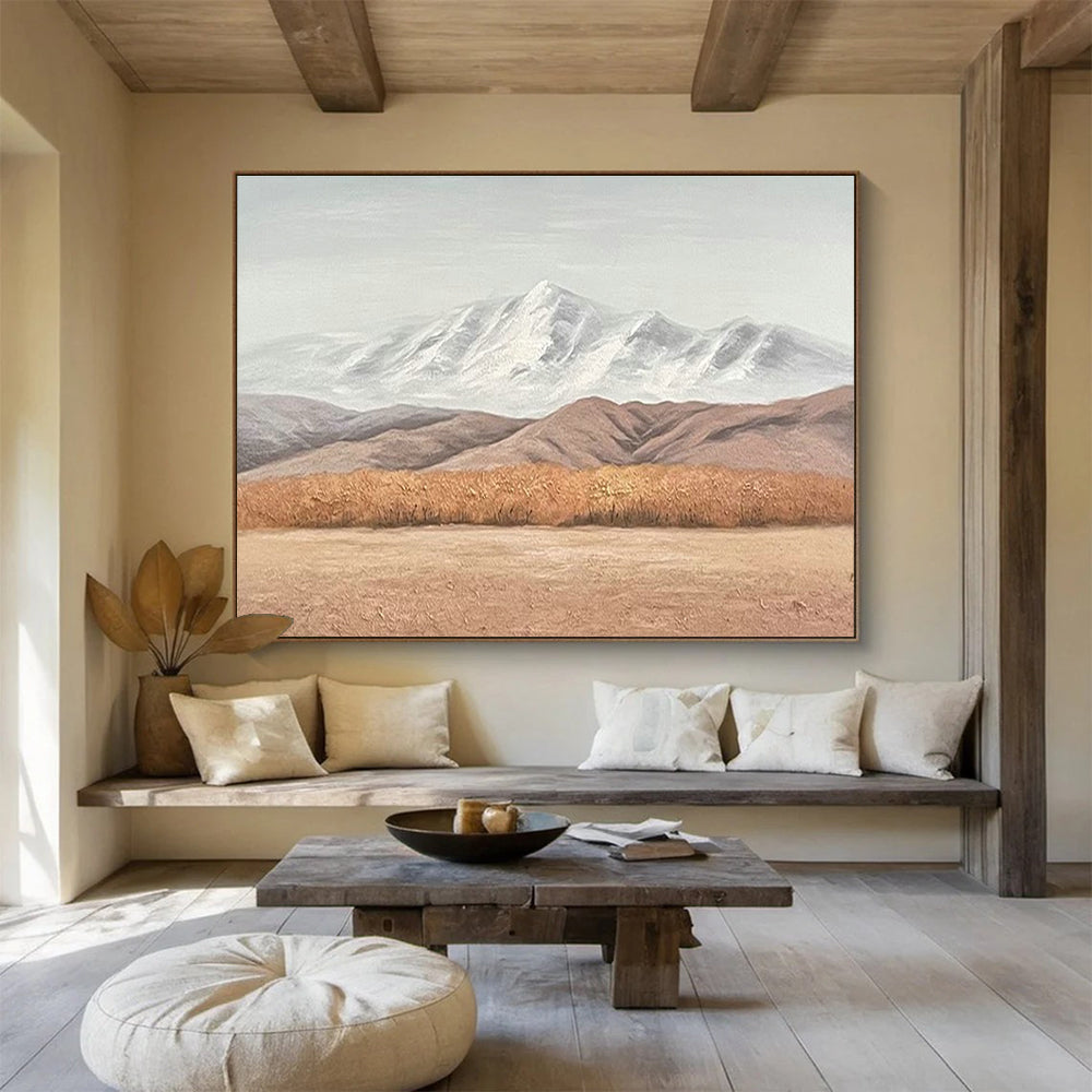 Extra Large Custom Hand-Painted Abstract Canvas for Family Rooms DLZ3274