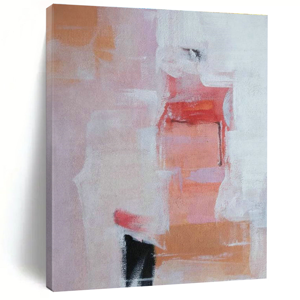 Grand Custom Hand-Painted Abstract Canvas - Avant-Garde Vision for Contemporary Art Museums  DLZ0334