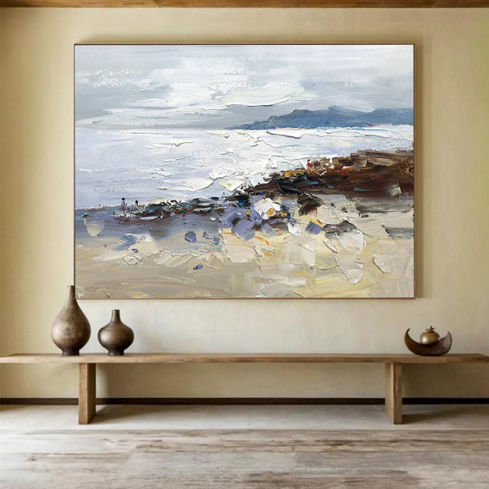 Customized Large-Scale Abstract Hand Painting for Subterranean Aquarium Design and Construction Office DLZ3018