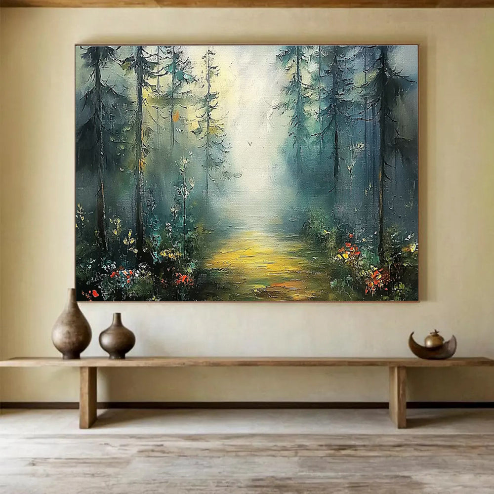 Big Customizable Handmade Abstract Wall Art for Commercial Galleries DLZ3255