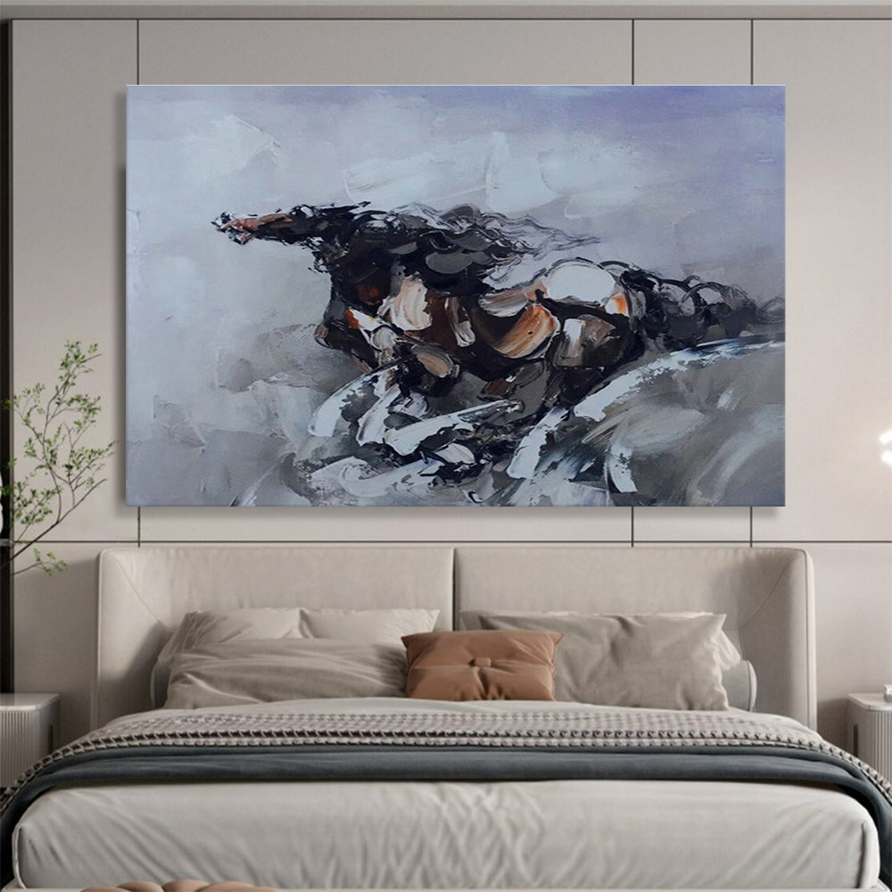Large-Size Custom Abstract Hand Painting for Classroom DLZ2690
