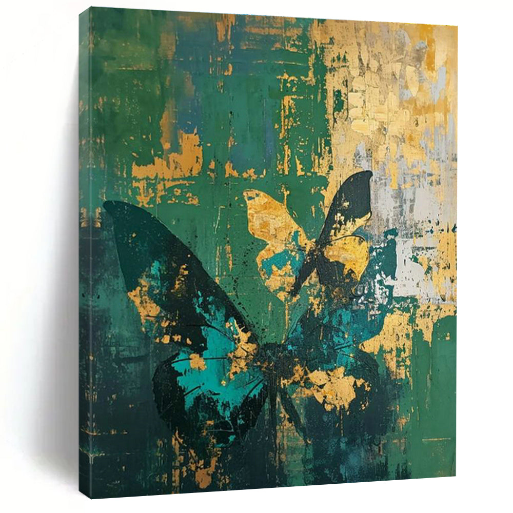 Vast Custom Hand-Painted Abstract Canvas - Artistic Creativity for Comic Book Drawing Workshops  DLZ0297