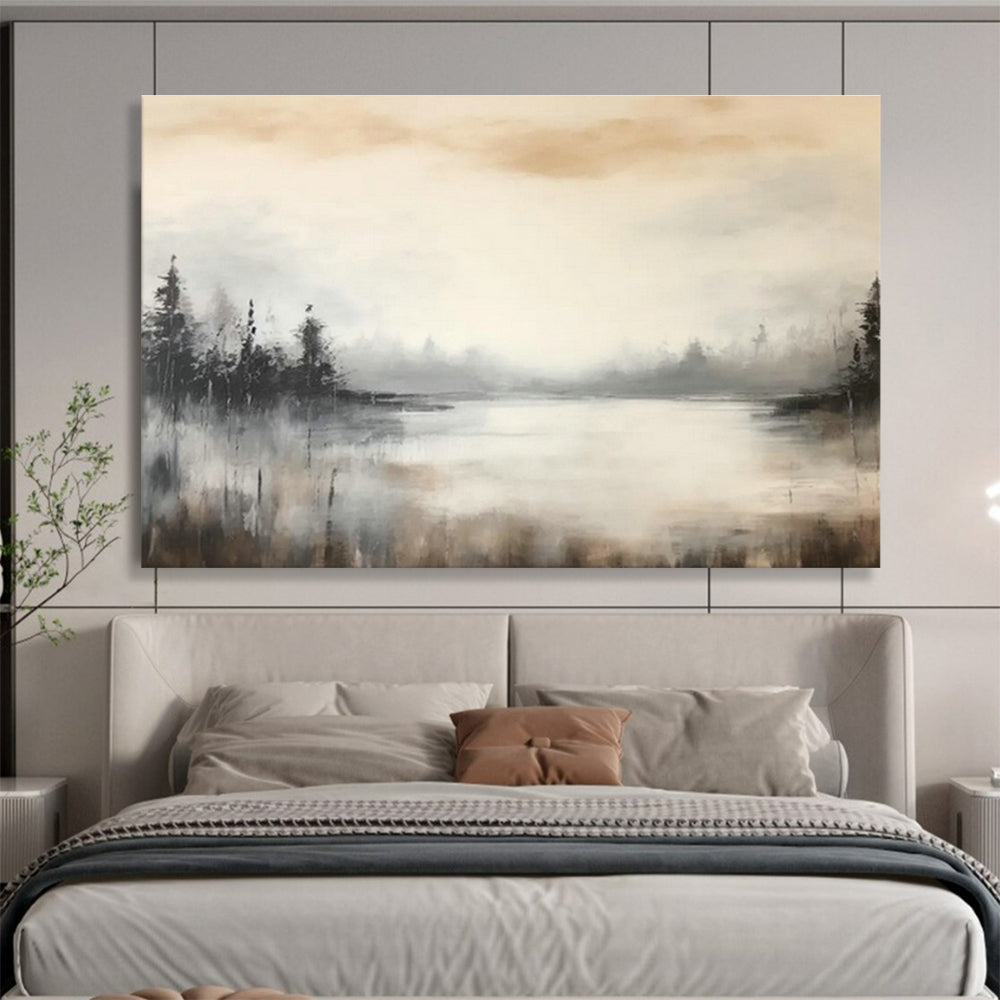 Custom-Made Giant Abstract Hand Painting for Pet Store DLZ2713
