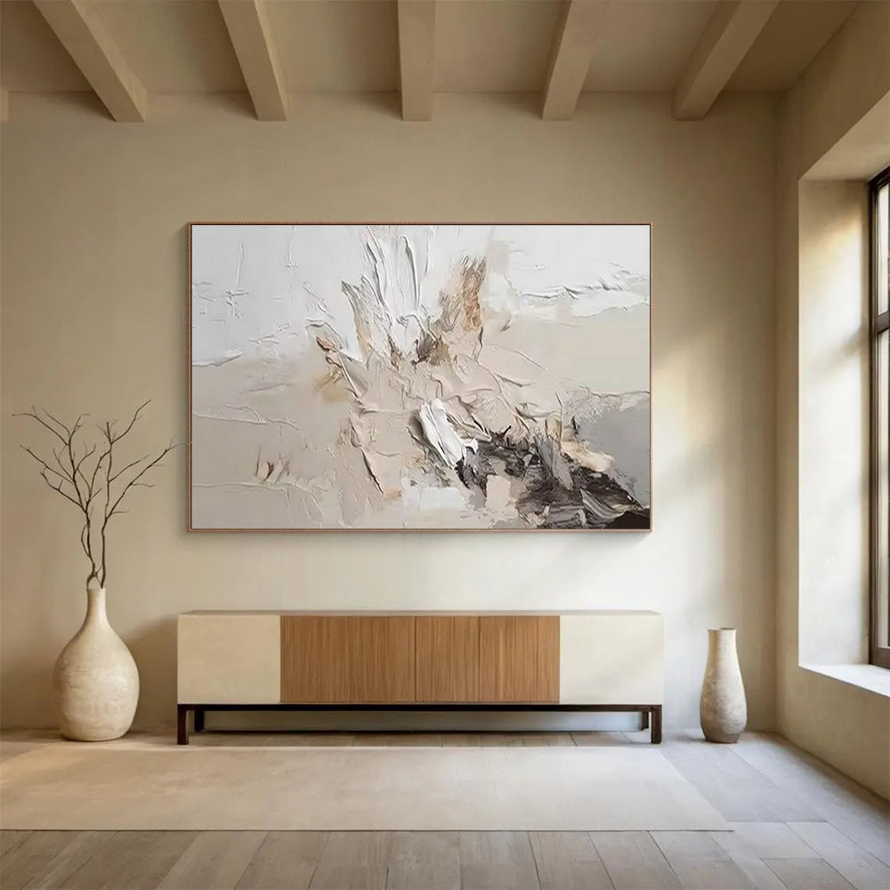 Customized Large-Scale Abstract Hand Painting for Underwater Archaeological Conservation Lab DLZ3002
