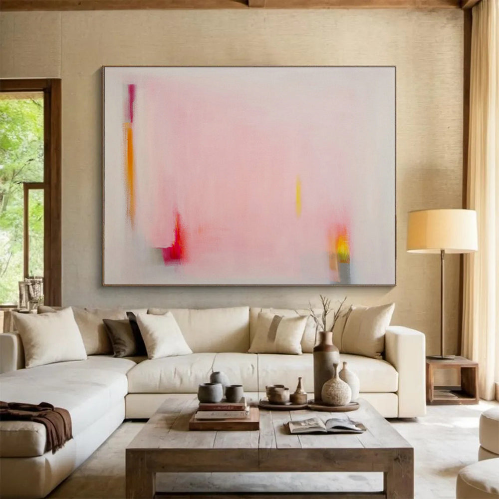 Luminous Resin Custom Hand-Painted Abstract Visual Installation for Nightlife Venues and Events