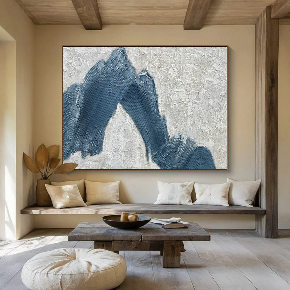 Custom-Made Fusion Reactor Testing Facility Large Abstract Hand Painting DLZ2598