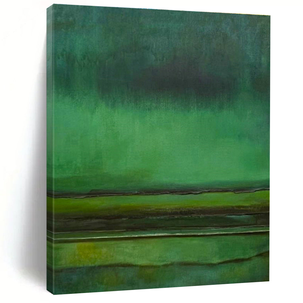 Large Custom Hand-Painted Abstract Canvas - Artistic Harmony for Feng Shui - Inspired Homes  DLZ0288