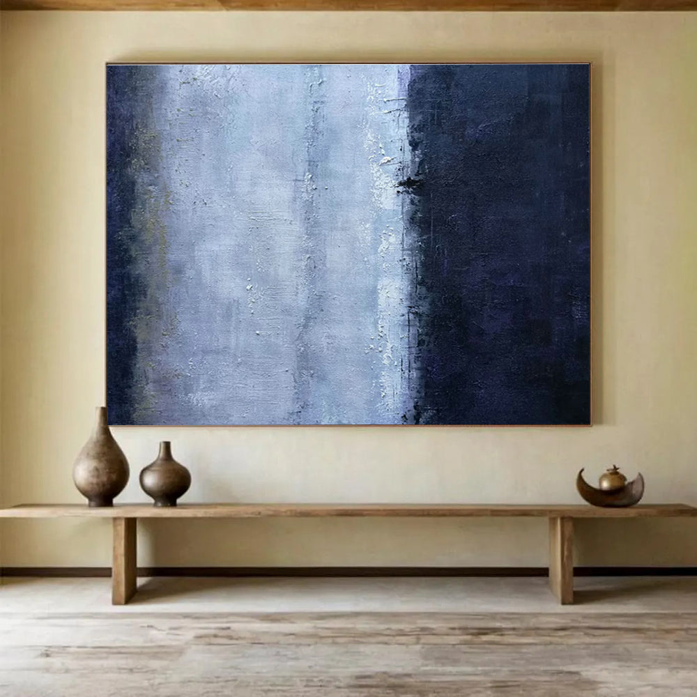 Handmade Large Abstract Painting, Earthy Tones for Cozy Home Decor DLZ3224