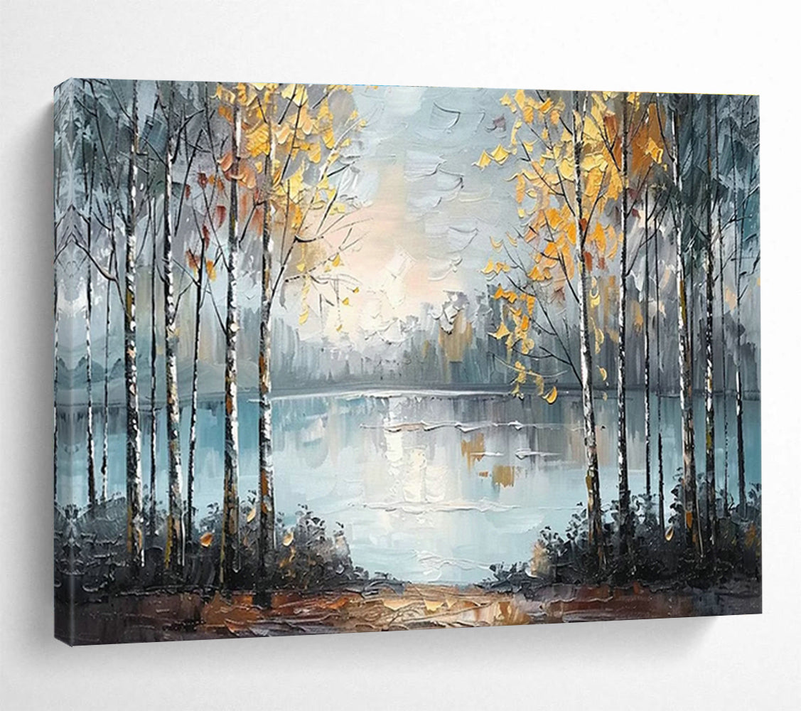 Huge Custom Handmade Abstract Wall Art for Wellness Retreats DLZ3288
