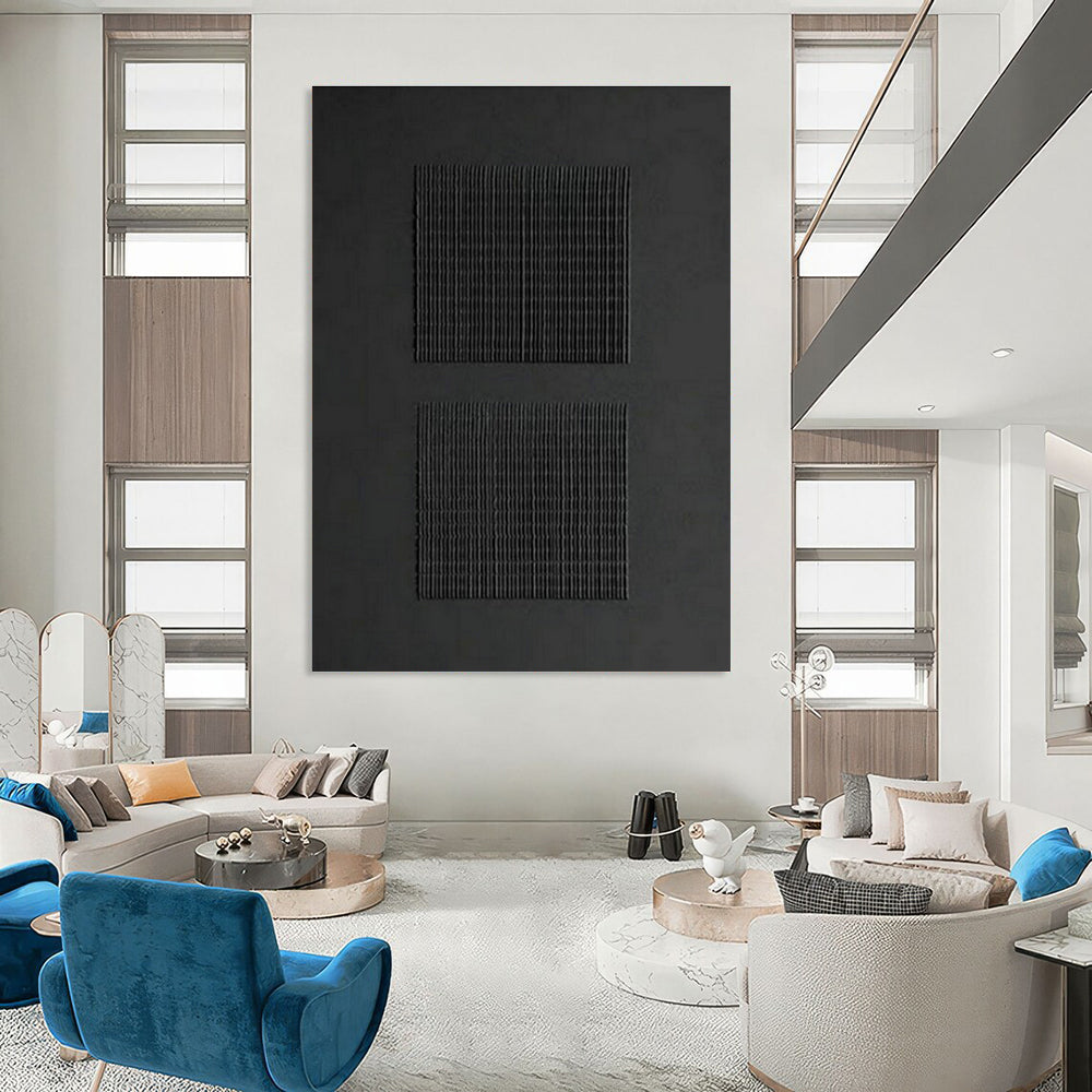 Striking Custom Hand-Painted Abstract Painting - Mystical Allure for Occult Bookstores  DLZ0246