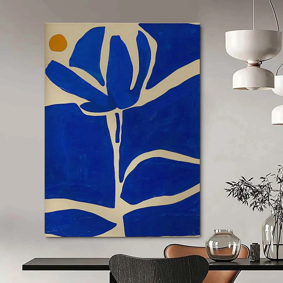 Massive Customizable Hand-Painted Abstract Canvas for Urban Food Forests  DLZ0111