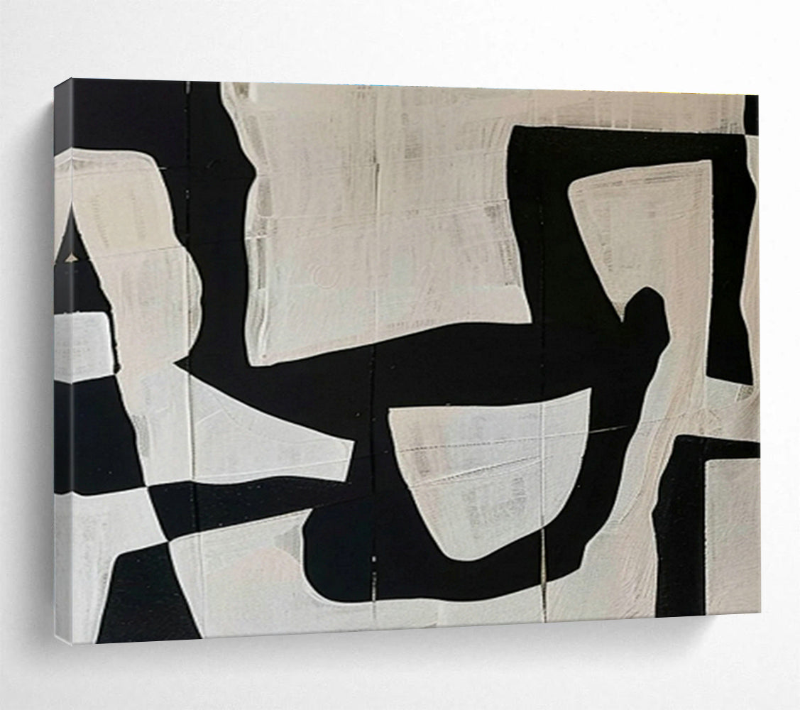 Oversized Custom Hand-Painted Abstract Art for Subterranean Cave Speleothem Formation Study Center DLZ3129