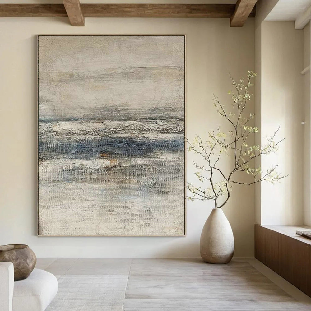 Sprawling Custom Hand-Painted Abstract Canvas - Dynamic Decor for E-Sports Arenas  DLZ0181