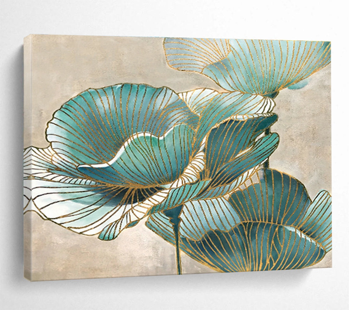 Oversized Custom Hand-Painted Abstract Art for Urban Gondola Terminal DLZ2812
