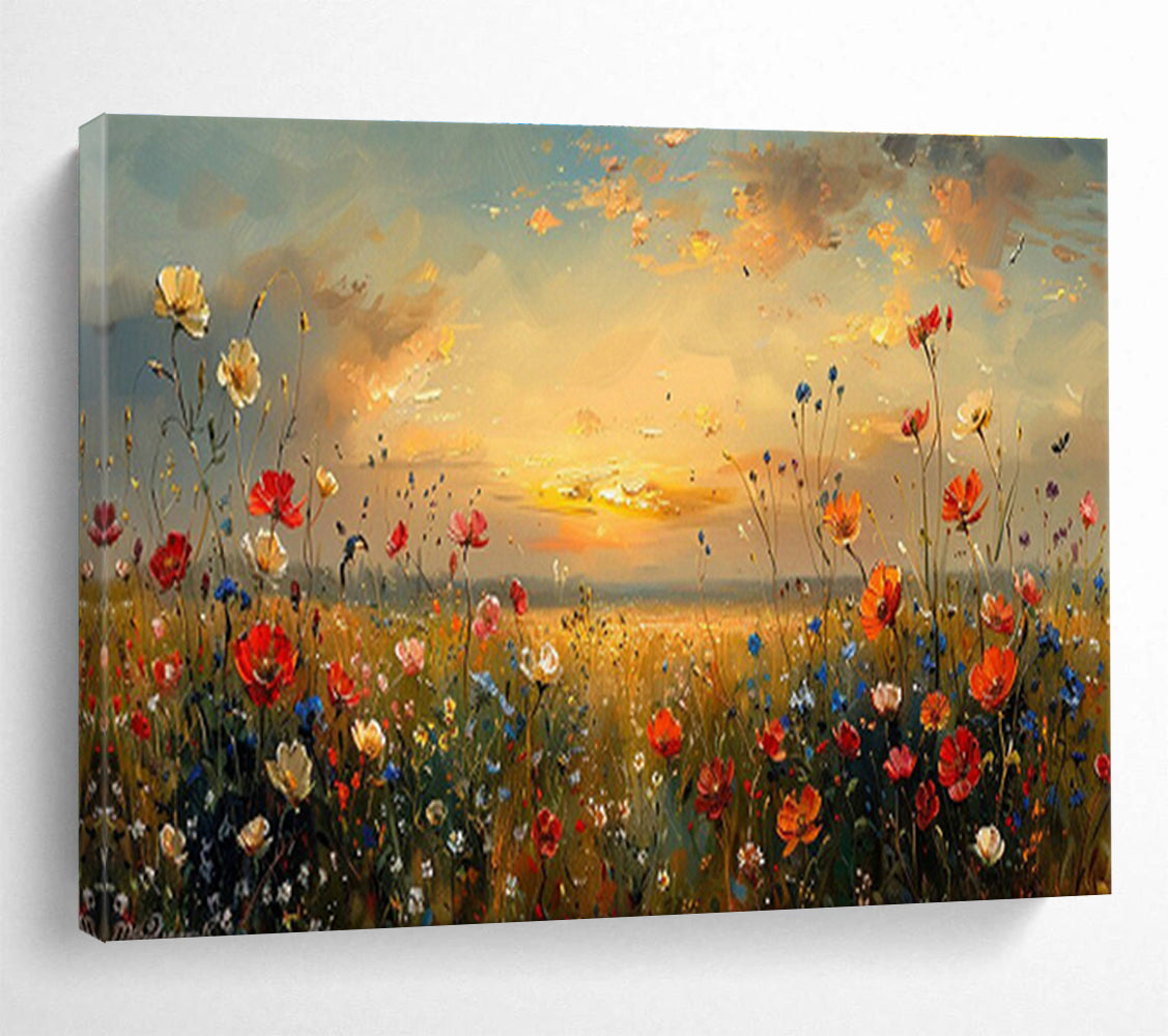 Tailored High-Altitude Weather Balloon Launch Pad Giant Abstract Hand Painting DLZ2641