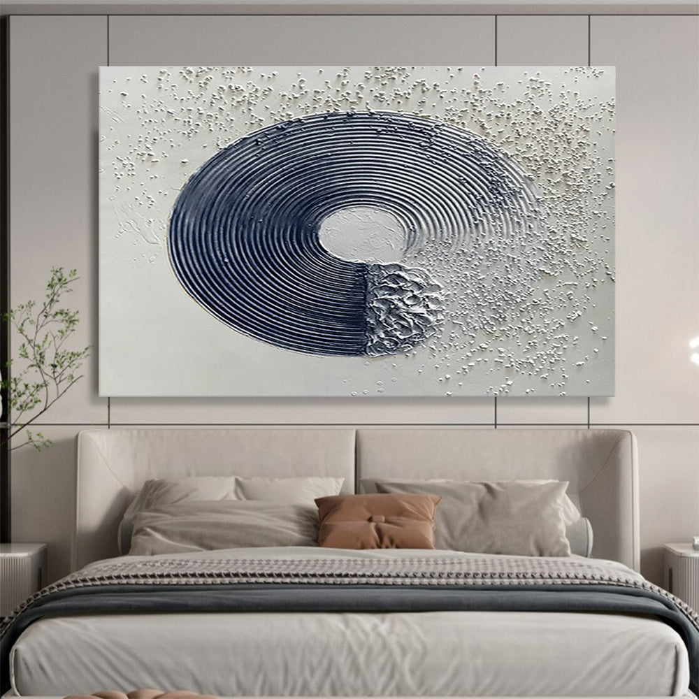 Tailored High-Speed Maglev Train Maintenance Facility Giant Abstract Hand Painting DLZ2595
