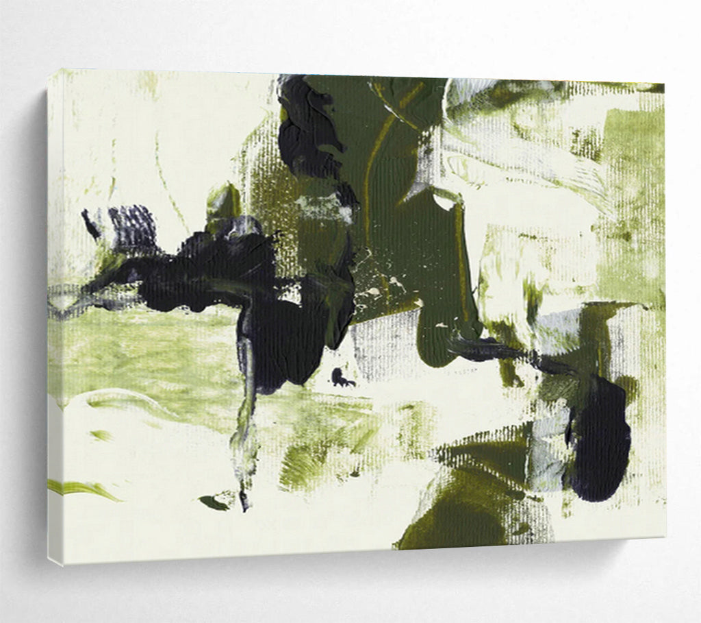 Oversized Custom Abstract Hand Painting for Electric Vehicle Charging Station Hub DLZ2828