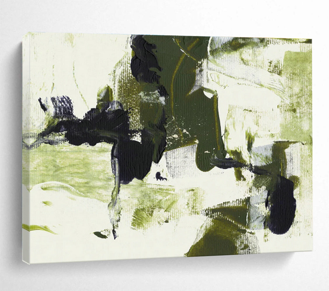 Oversized Custom Abstract Hand Painting for Electric Vehicle Charging Station Hub DLZ2828