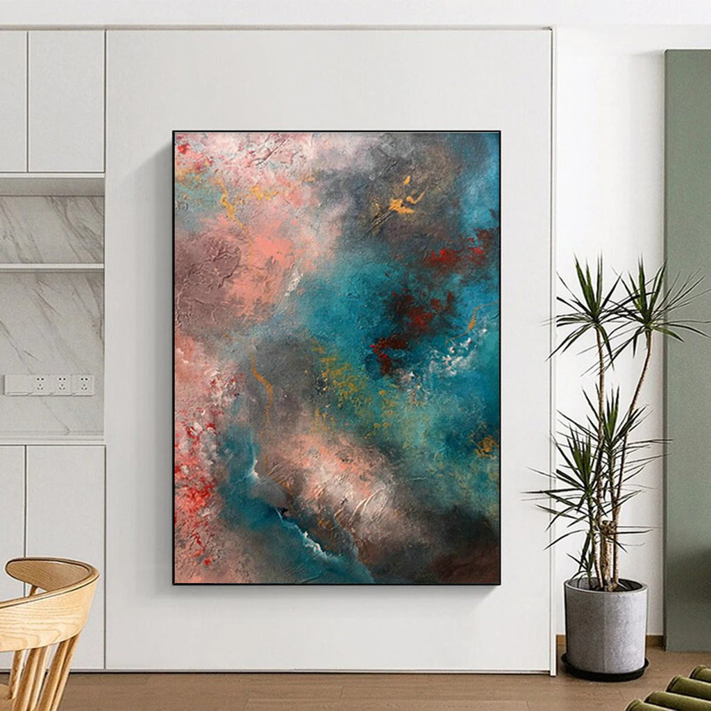 Huge Customizable Handmade Abstract Wall Art for Traditional Argentine Tango Dance Halls  DLZ0053
