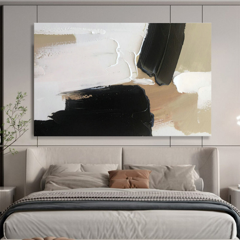 Oversized Custom Abstract Hand Painting for Luxury Residence DLZ2700