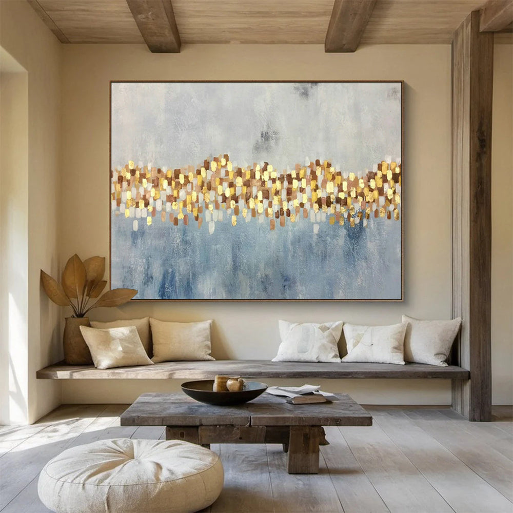 Customizable Underwater Mining Site Abstract Hand Painting DLZ2548
