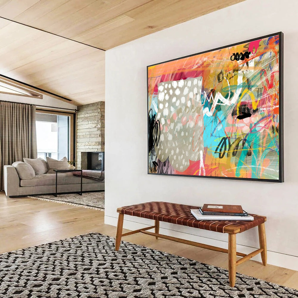 Tailored Studio Large-Scale Abstract Hand Painting