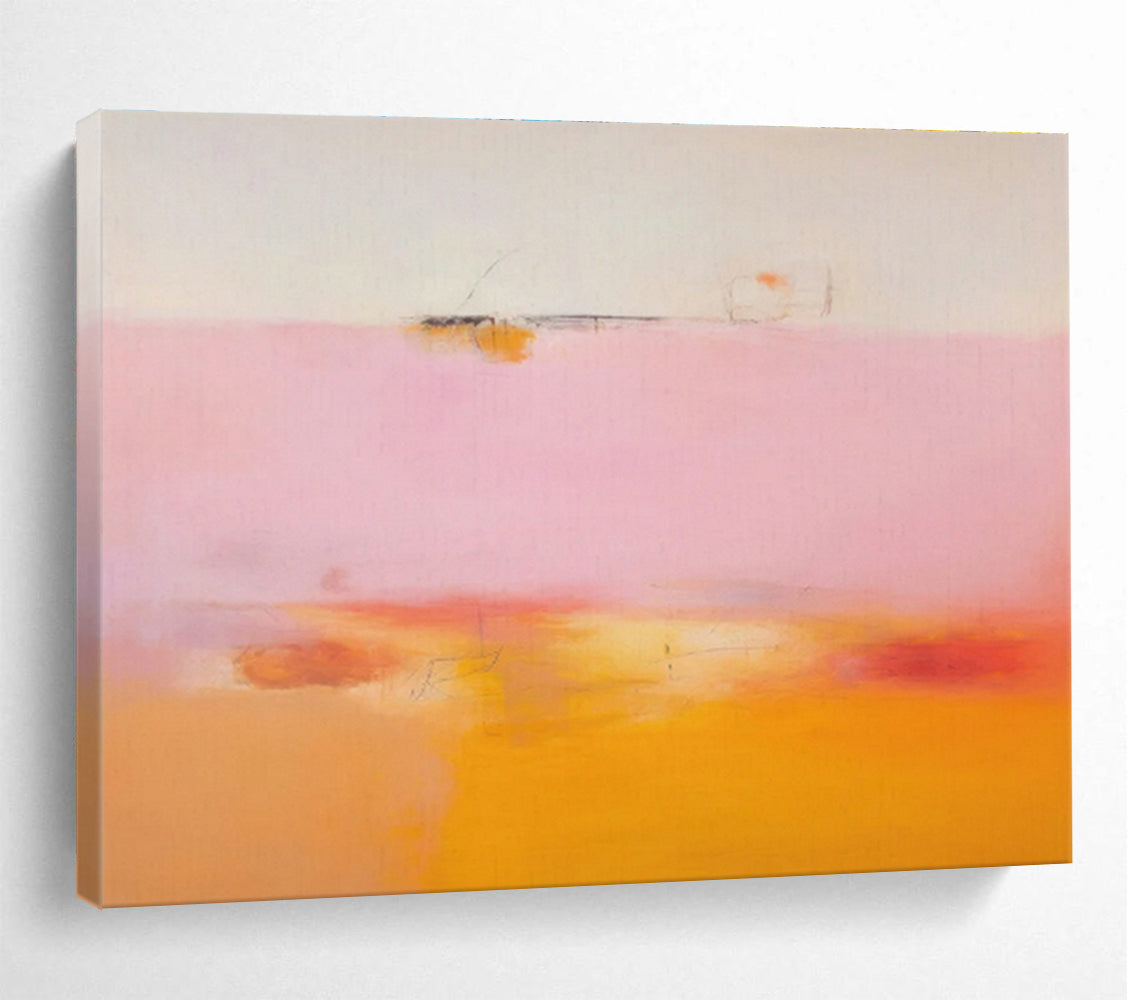 Large-Size Custom Abstract Hand Painting for Underwater Archaeological Excavation Support Vessel Control Room DLZ2860