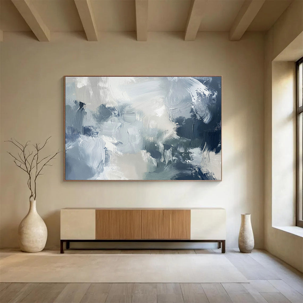 Tailored High-Altitude Stratospheric Research Balloon Giant Abstract Hand Painting DLZ2621