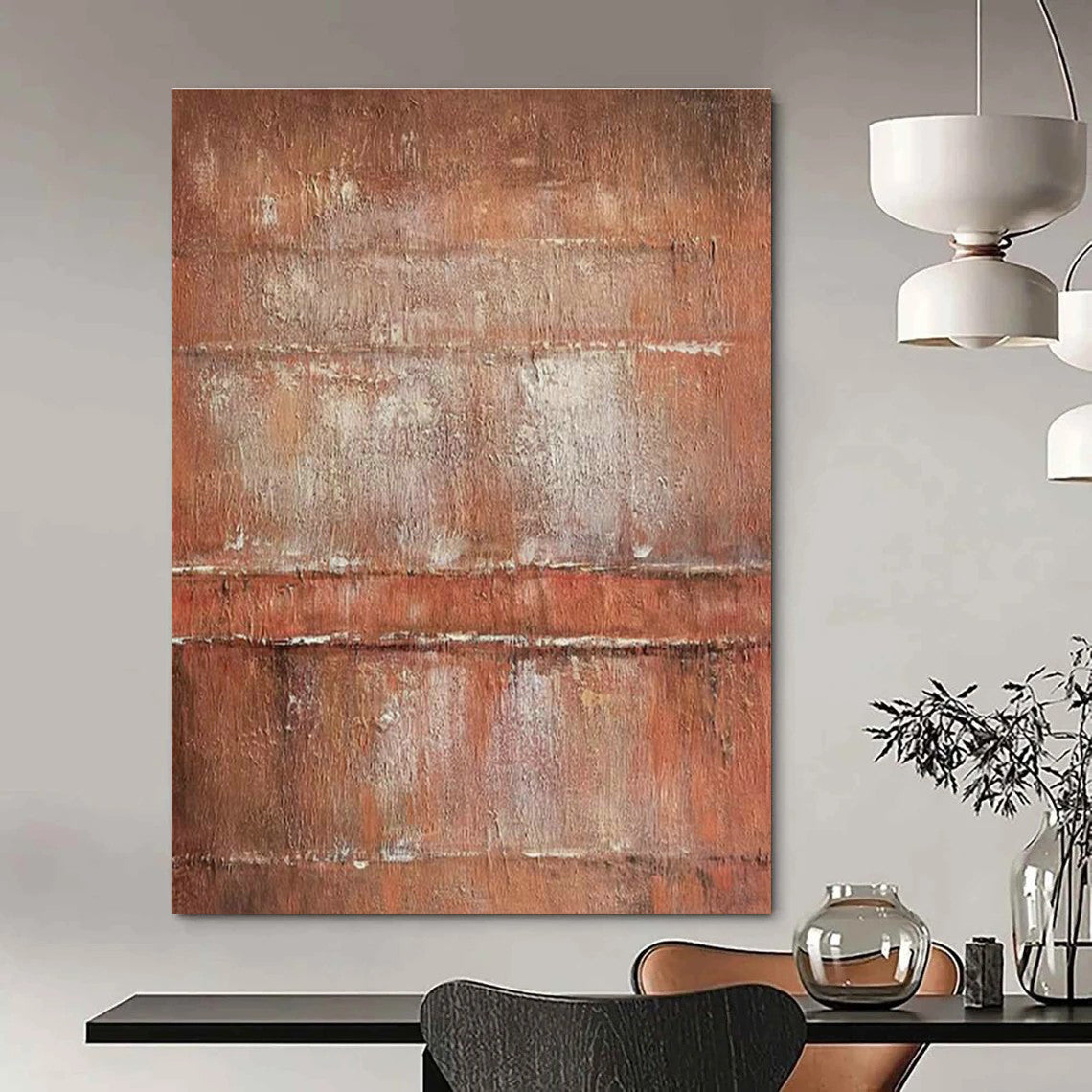 Immense Large Custom Hand-Painted Abstract Artwork - Artistic Inspiration for Glass Blowing Festivals  DLZ0326