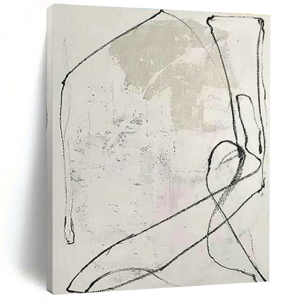 Extensive Large-Scale Custom Hand-Painted Abstract Canvas - Artistic Expression for Graffiti Workshops  DLZ0256