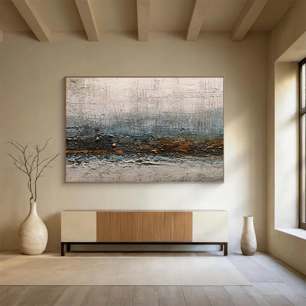 Custom-Made Giant Abstract Hand Painting for Art Supply Store DLZ2758