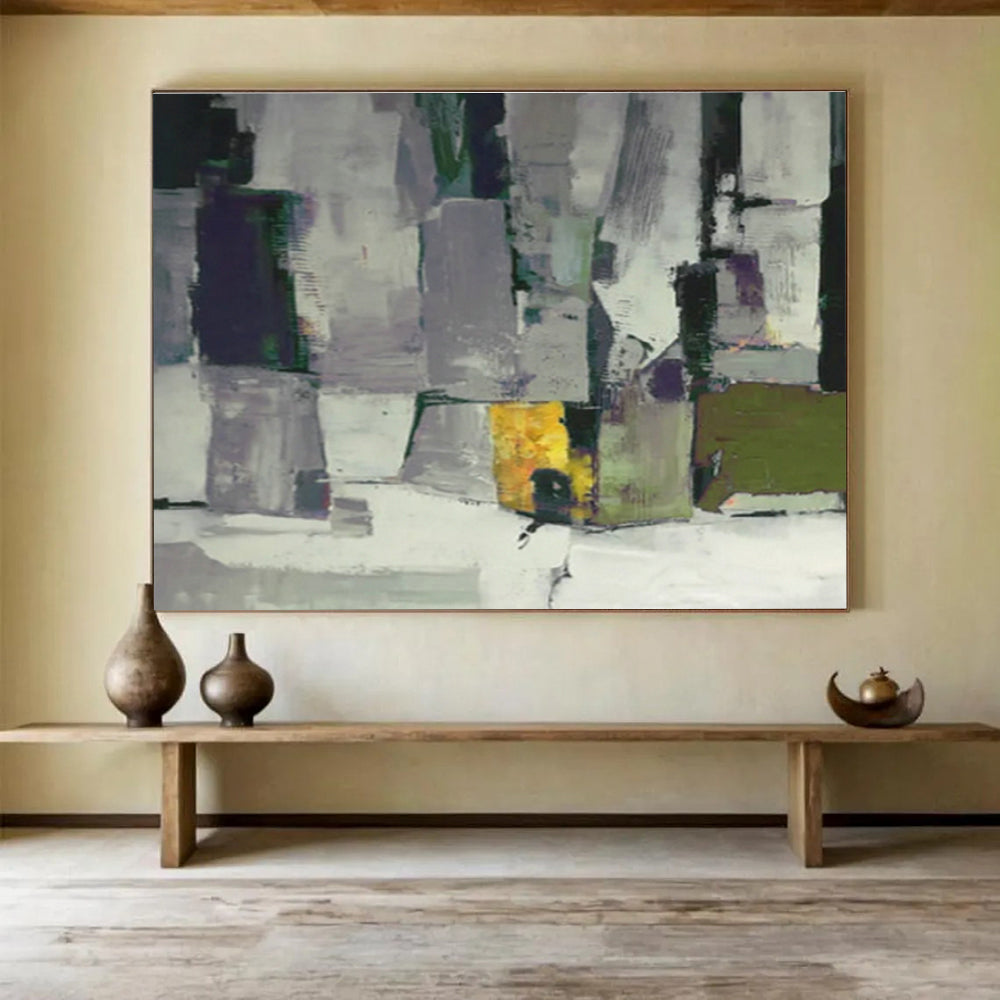 Large-Size Custom Abstract Hand Painting for Chocolate Factory DLZ2749
