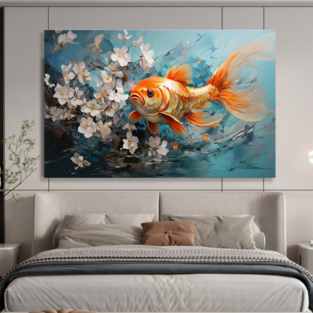 Large Custom Abstract Hand-Painted Art for Urban Vertical Farming Crop Pest Resistance Gene Editing Institute DLZ3148