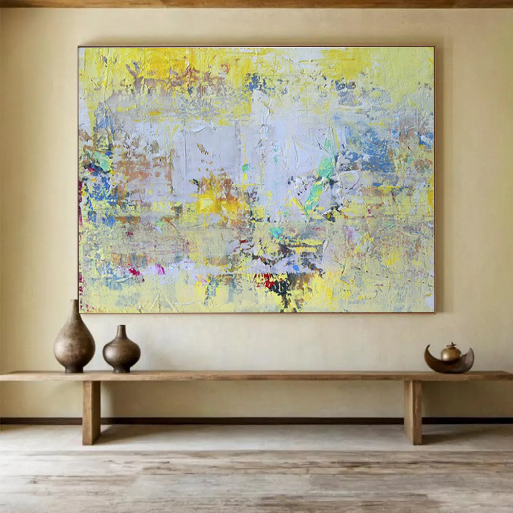 Customizable Underwater Mining Control Room Abstract Hand Painting DLZ2578