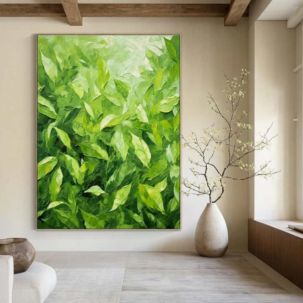 Striking Custom Hand-Painted Abstract Painting - Eerie Elegance for Haunted Asylum Themed Escape Rooms  DLZ0306
