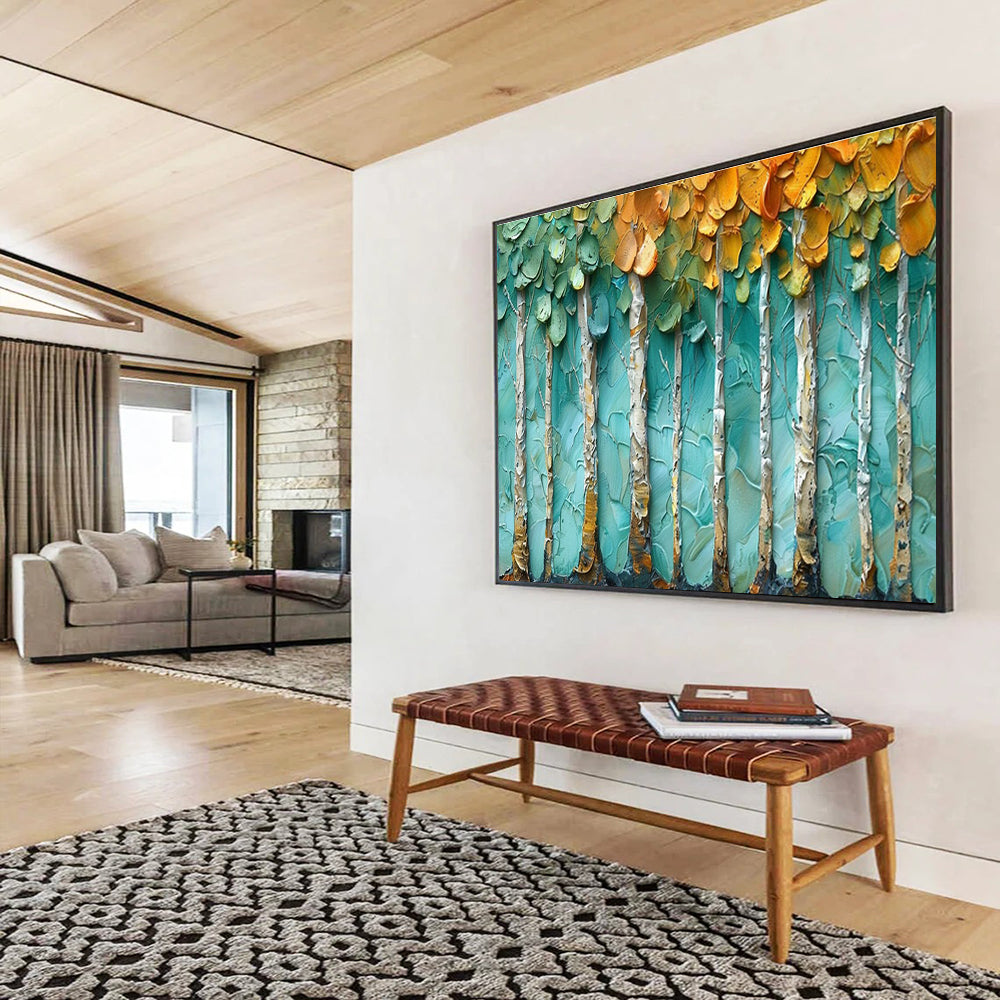 Oversized Custom Hand-Painted Abstract Art for Antarctic Marine Mammal Population Genetics and Evolution Research Station DLZ3206