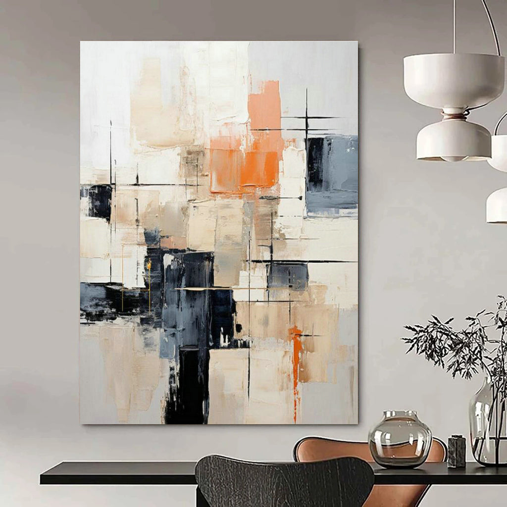 Ornate Large-Scale Custom Hand-Painted Abstract Artwork - Exotic Mystique for Insect Museums  DLZ0269