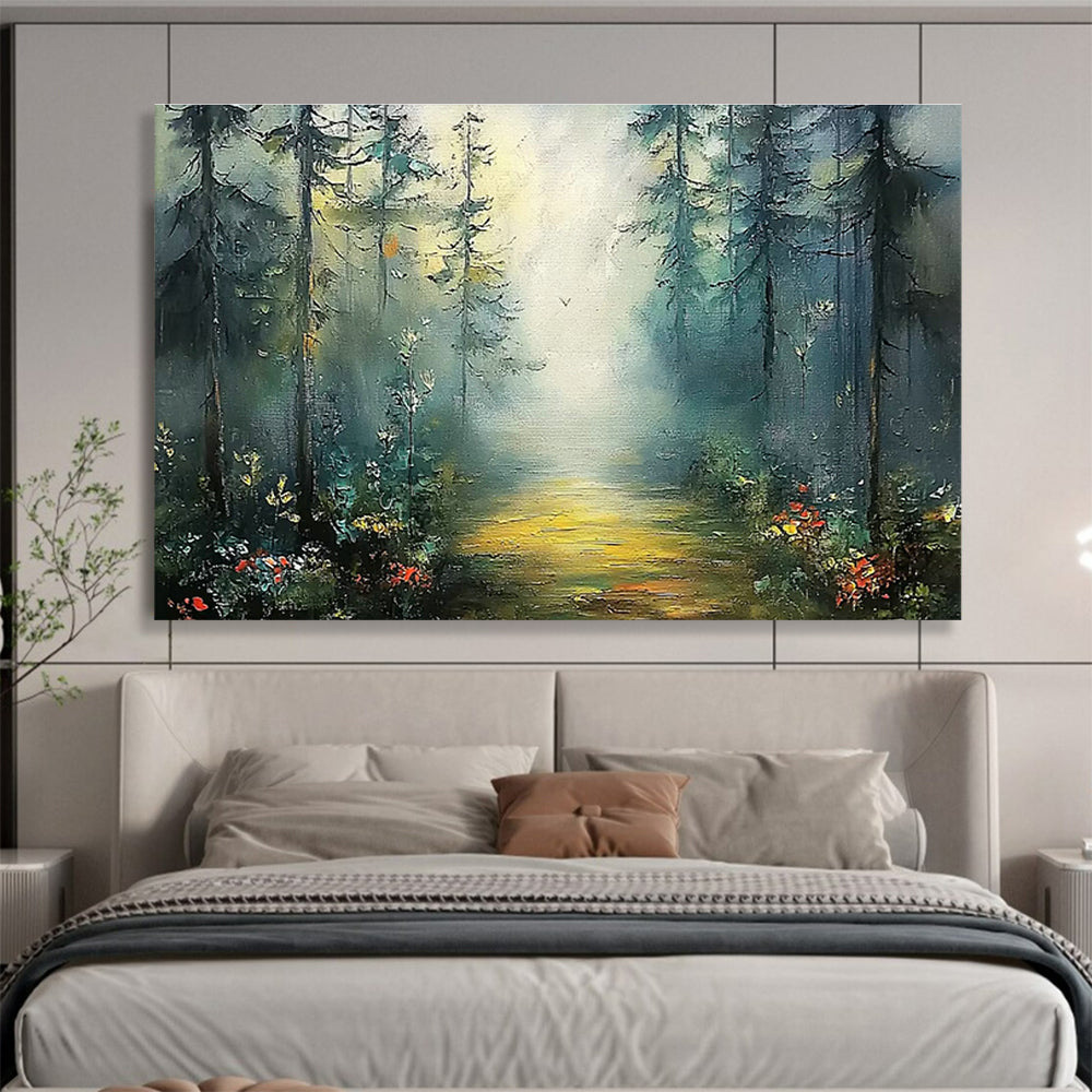 Big Customizable Handmade Abstract Wall Art for Commercial Galleries DLZ3255