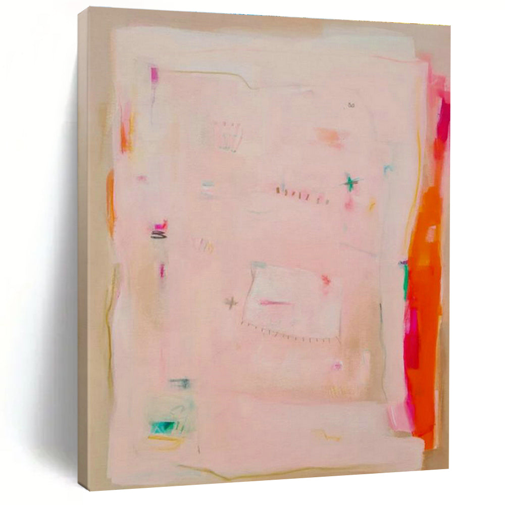 Extra Large Custom Handmade Abstract Painting for Meditation App Development Studios  DLZ0080