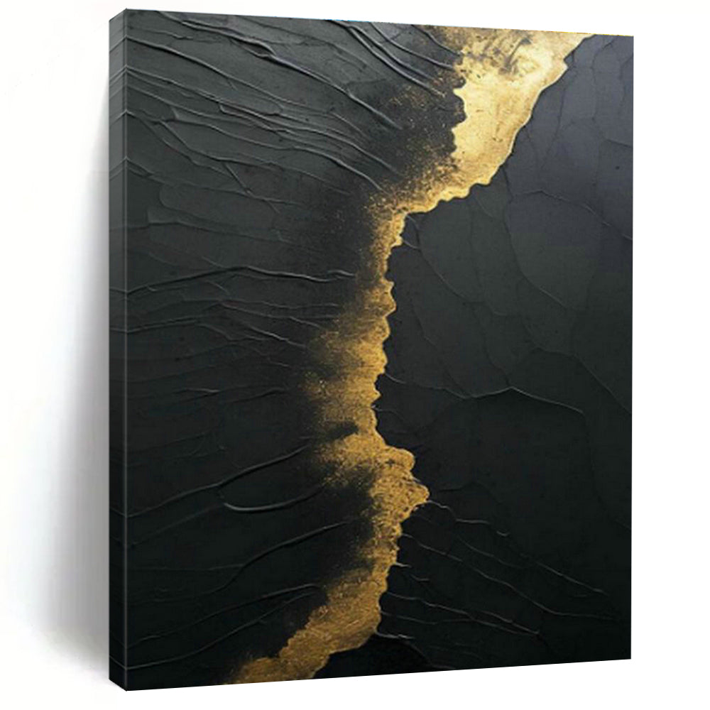 Vast Large-Scale Custom Hand-Painted Abstract Canvas - Artistic Imagination for Children’s Art Camps  DLZ0261