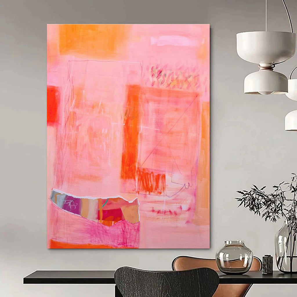 Grand Custom Hand-Painted Abstract Painting - Regal Atmosphere for Royal Palaces  DLZ0177