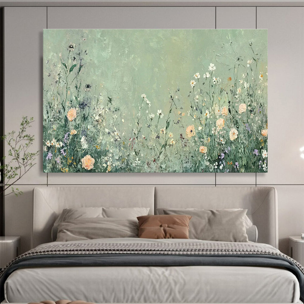 Customized Large-Scale Abstract Hand Painting for Urban Bat Conservation and Research Center DLZ3052