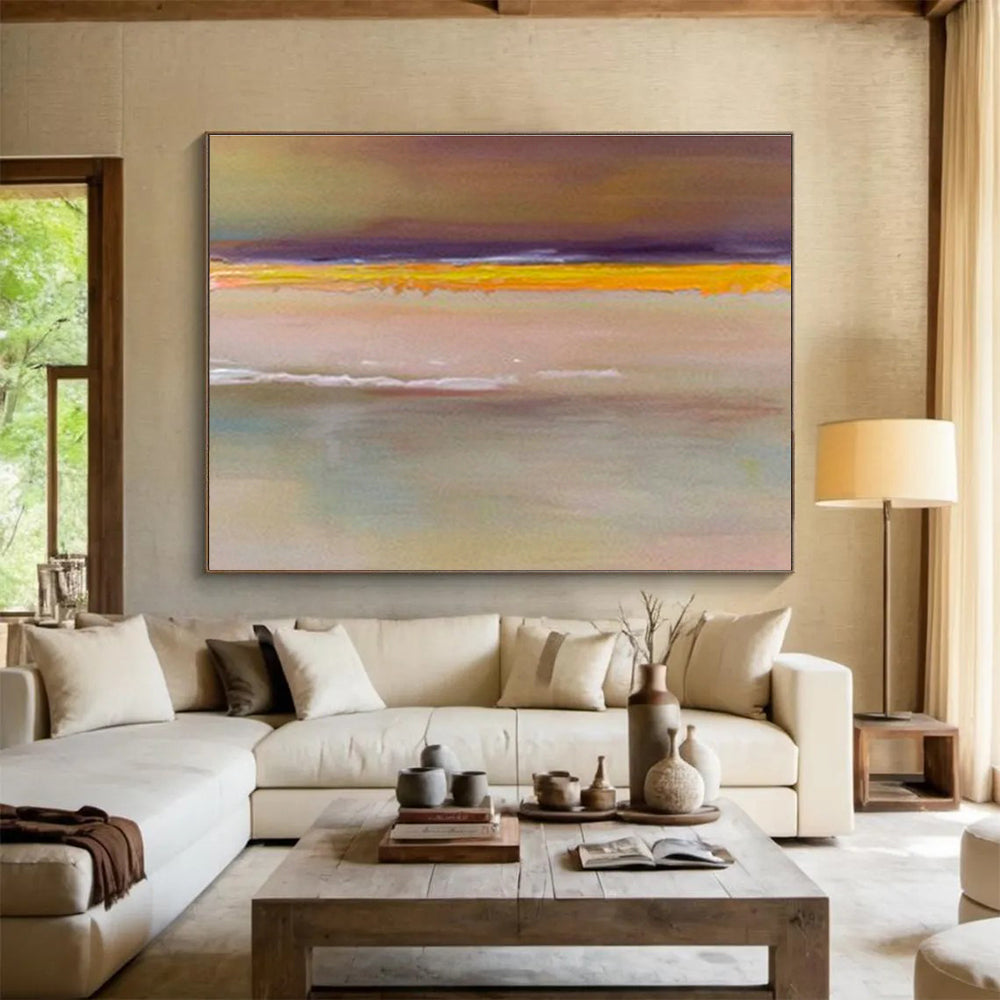 Large-Size Custom Abstract Hand Painting for Antique Shop DLZ2757
