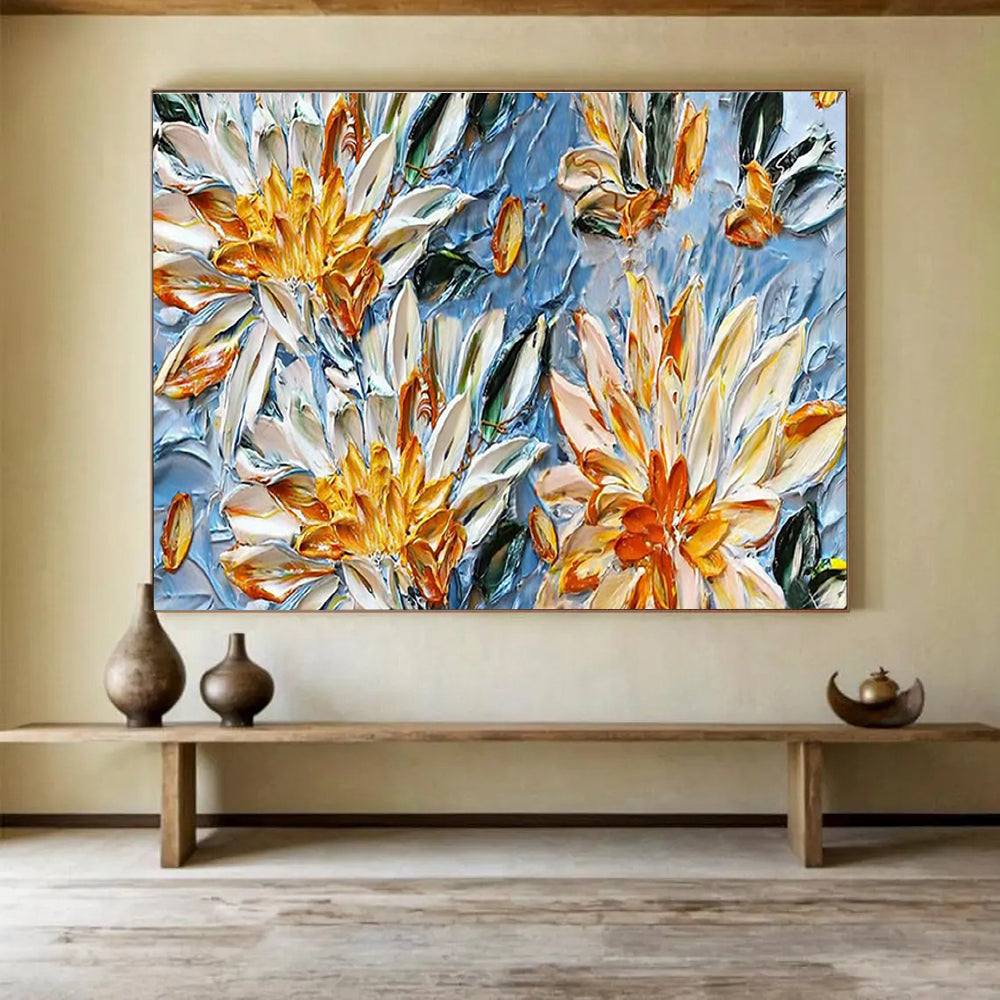 Giant Customizable Handmade Abstract Canvas for Rooftop Gardens DLZ3280