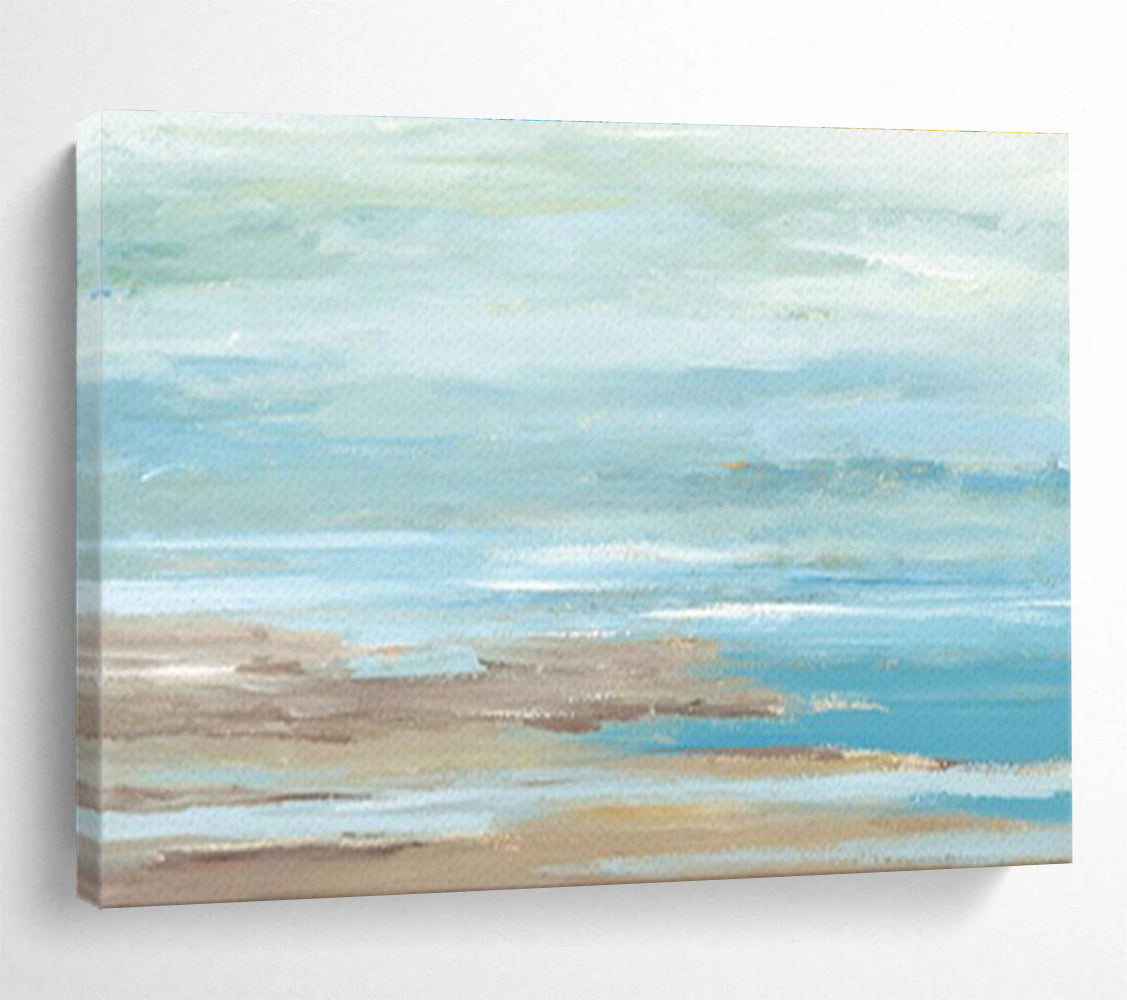 Customized Large Abstract Hand Painting for Maritime Navigation School Classroom DLZ2805