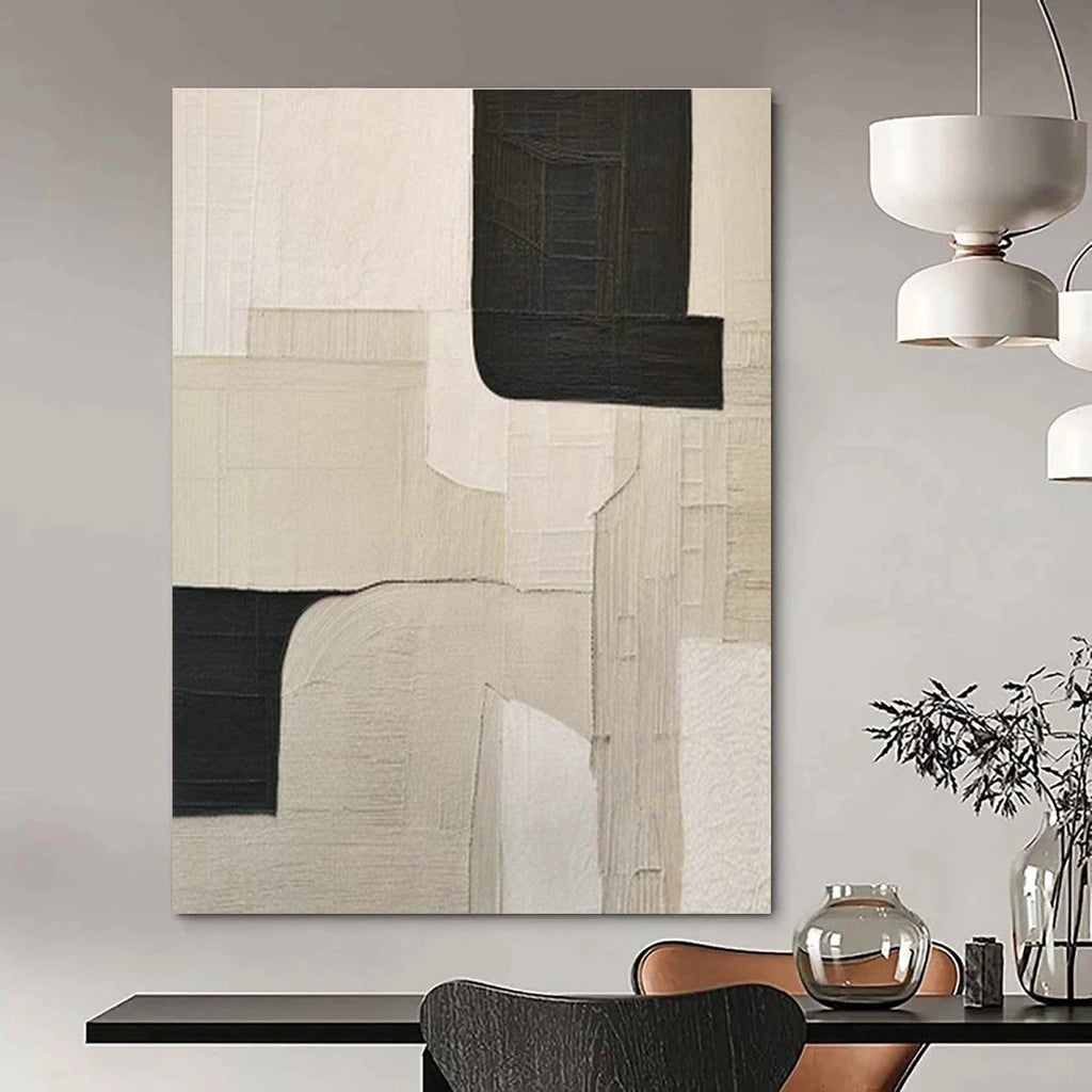 Vast Custom Hand-Painted Abstract Canvas - Artistic Edge for Street Art Galleries  DLZ0241