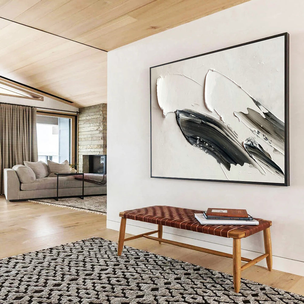 Oversized Customizable Handmade Abstract Wall Art for Interior Design Showrooms DLZ3292